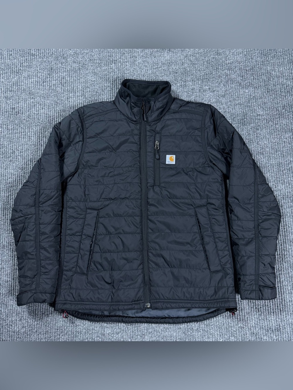 Carhartt Gilliam Jacket Rain Defender Women’s Small Puffer Coat Black 104314-BLK